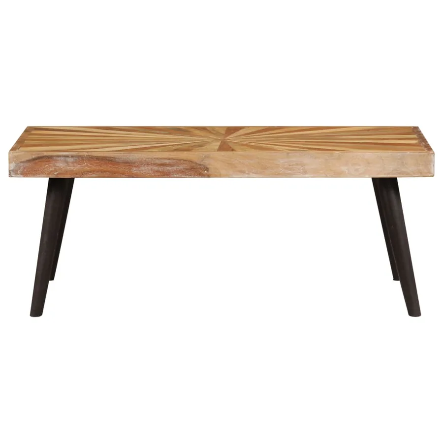 Table basse Bois de manguier massif 90x55x36 cm - 2