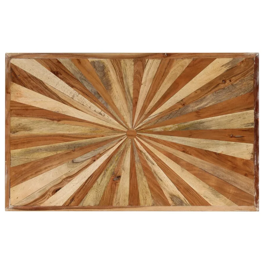 Table basse Bois de manguier massif 90x55x36 cm - 3