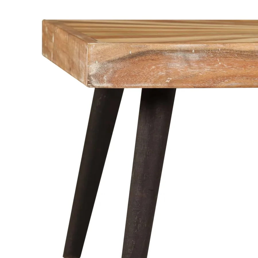 Table basse Bois de manguier massif 90x55x36 cm - 4