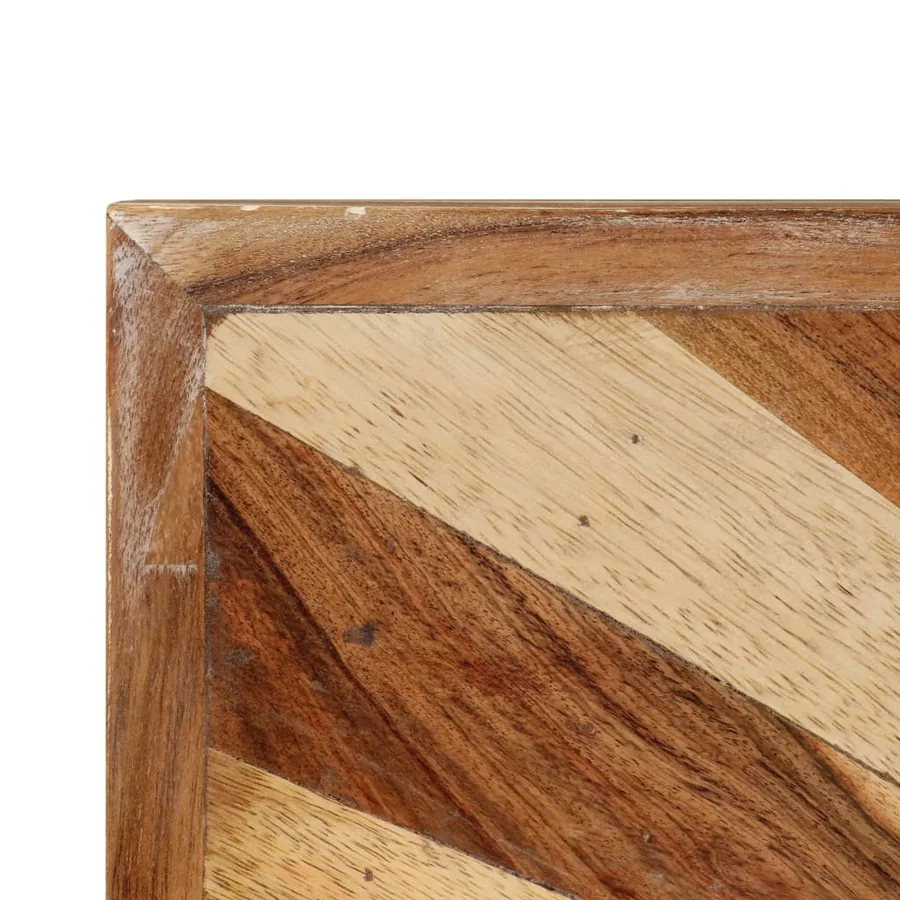 Table basse Bois de manguier massif 90x55x36 cm - 5