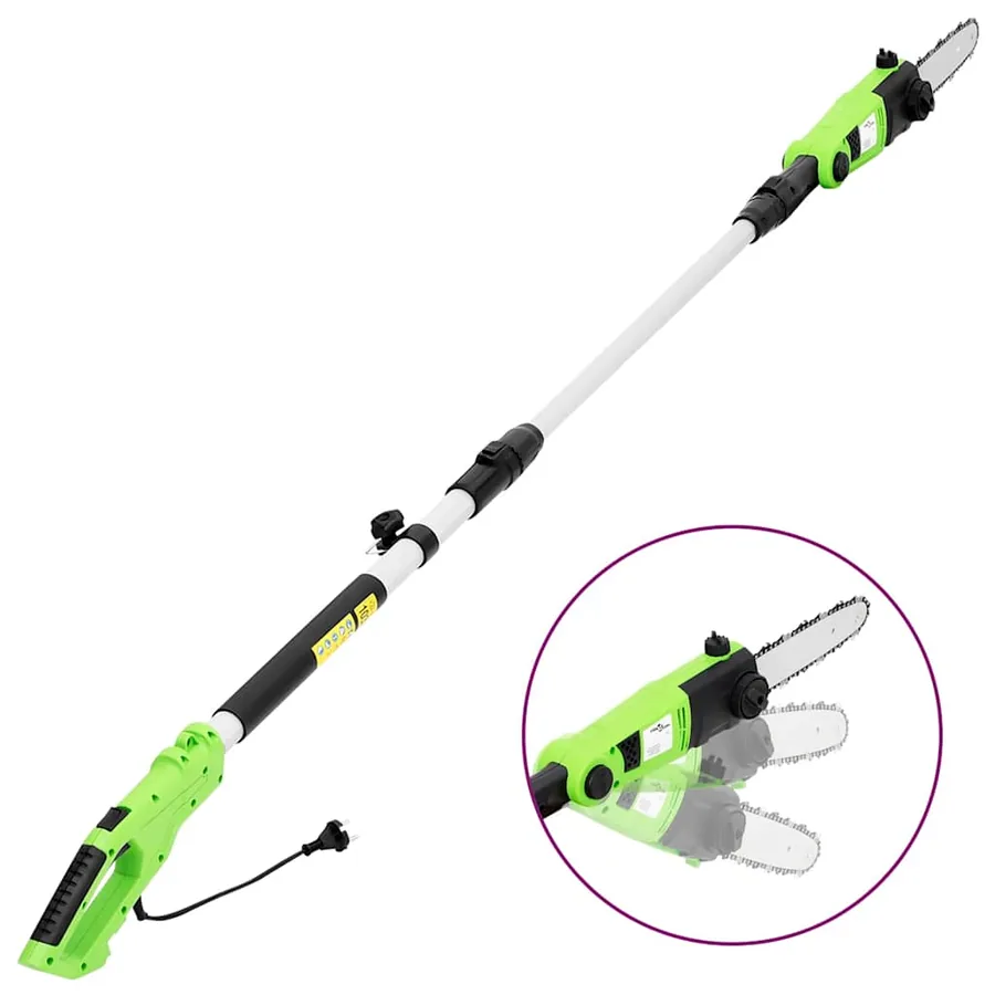 Tronçonneuse/Taille-haie à perche télescopique 25/41cm 710/550W - 4