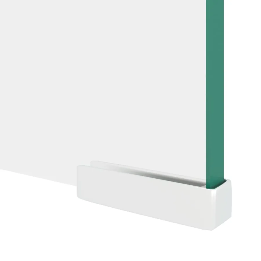 Meuble TV/pour moniteur 110x30x13 cm verre transparent - 5