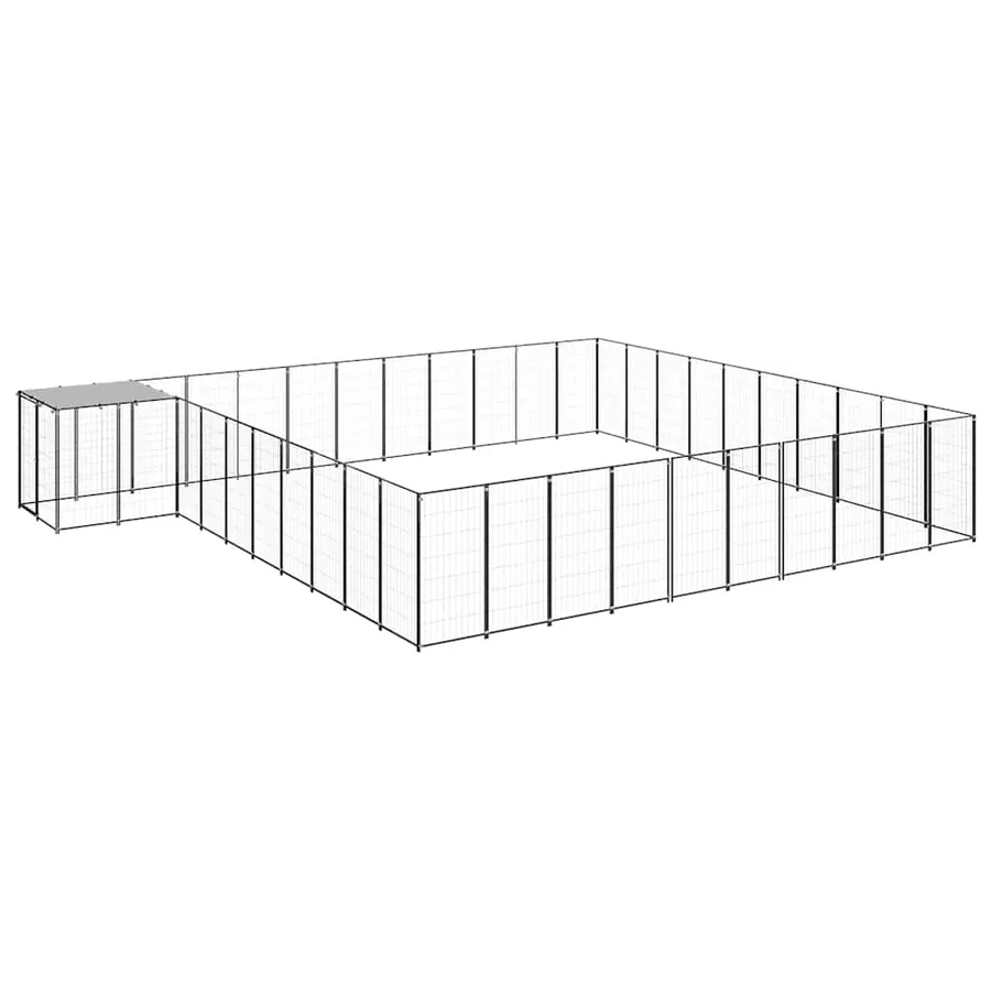 Chenil Noir 31,46 m² Acier - 2