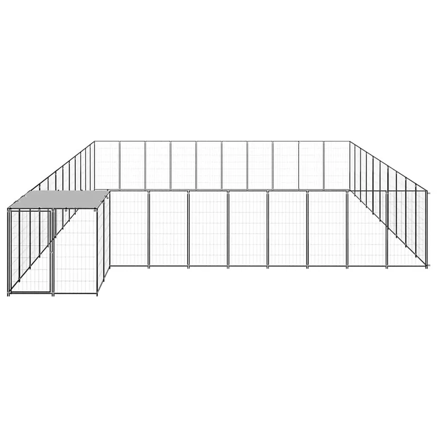 Chenil Noir 31,46 m² Acier - 3