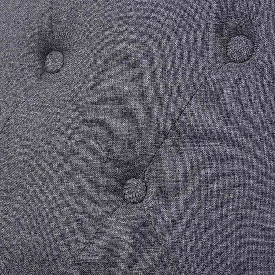 Ensemble de canapés 2 pcs tissu gris - 10