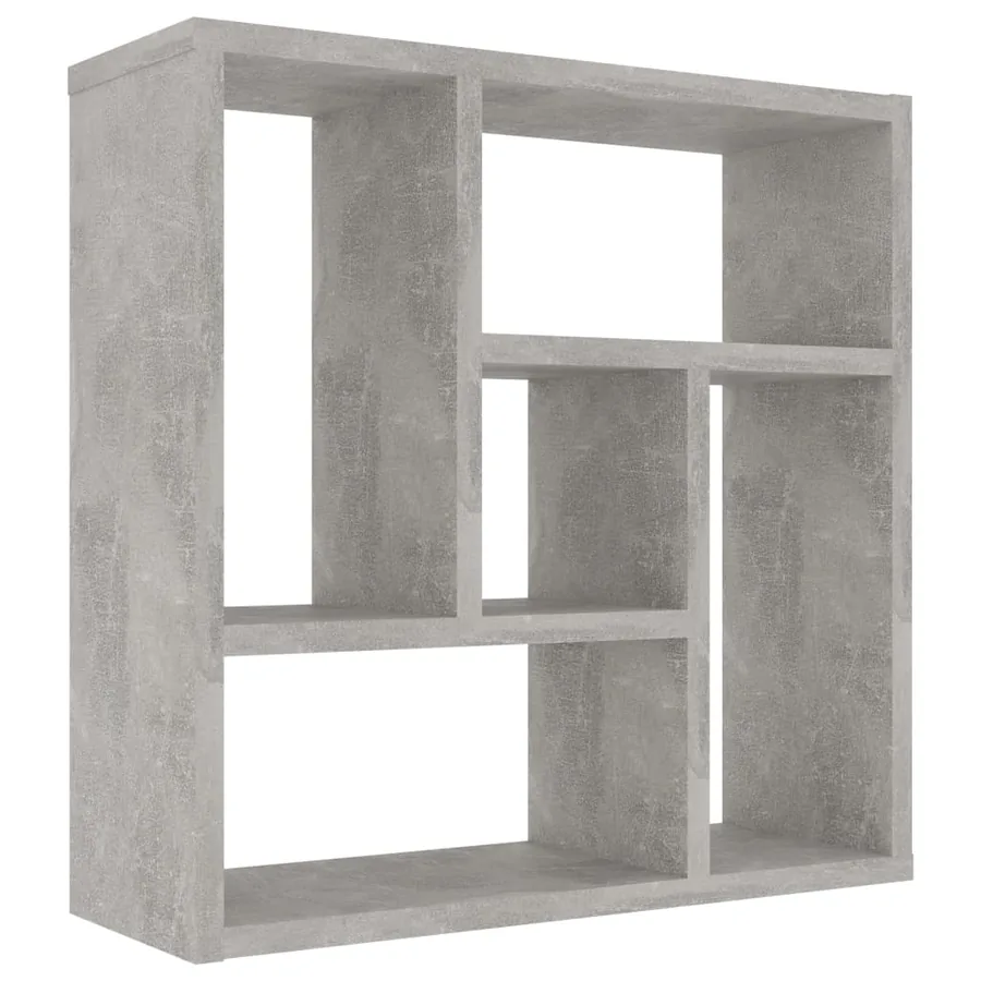 Étagère murale Gris béton 45x16x45 cm Bois d’ingénierie - 2
