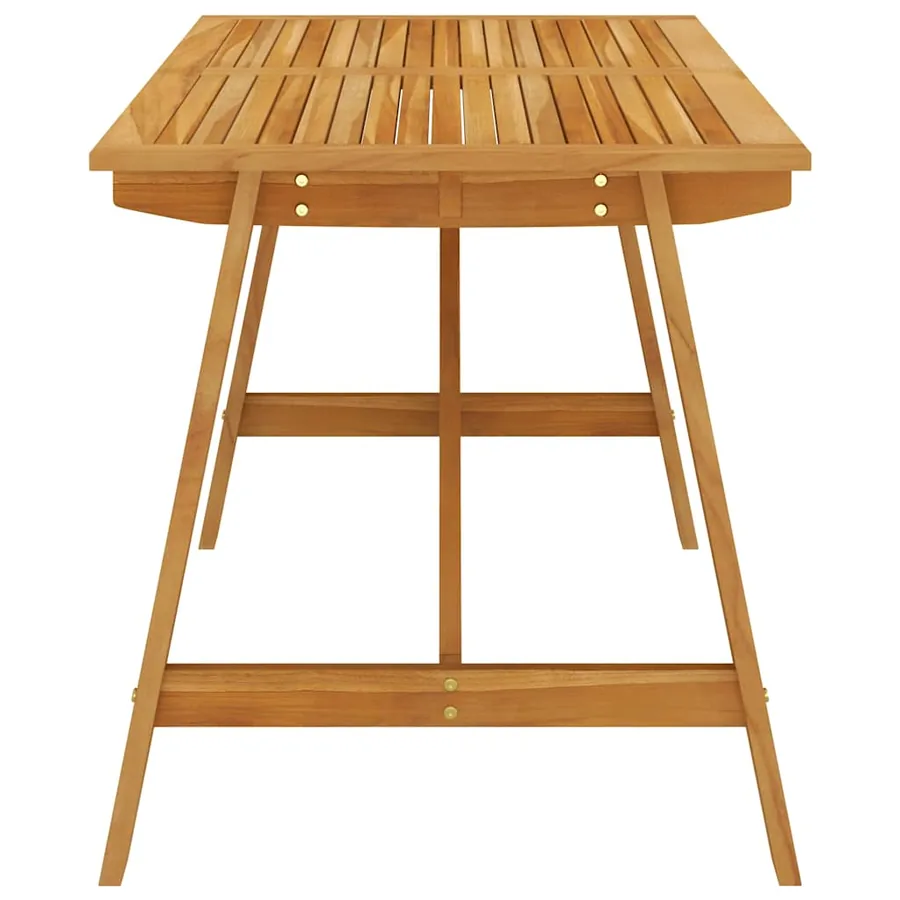 Ensemble à manger de jardin 5 pcs Marron - 7