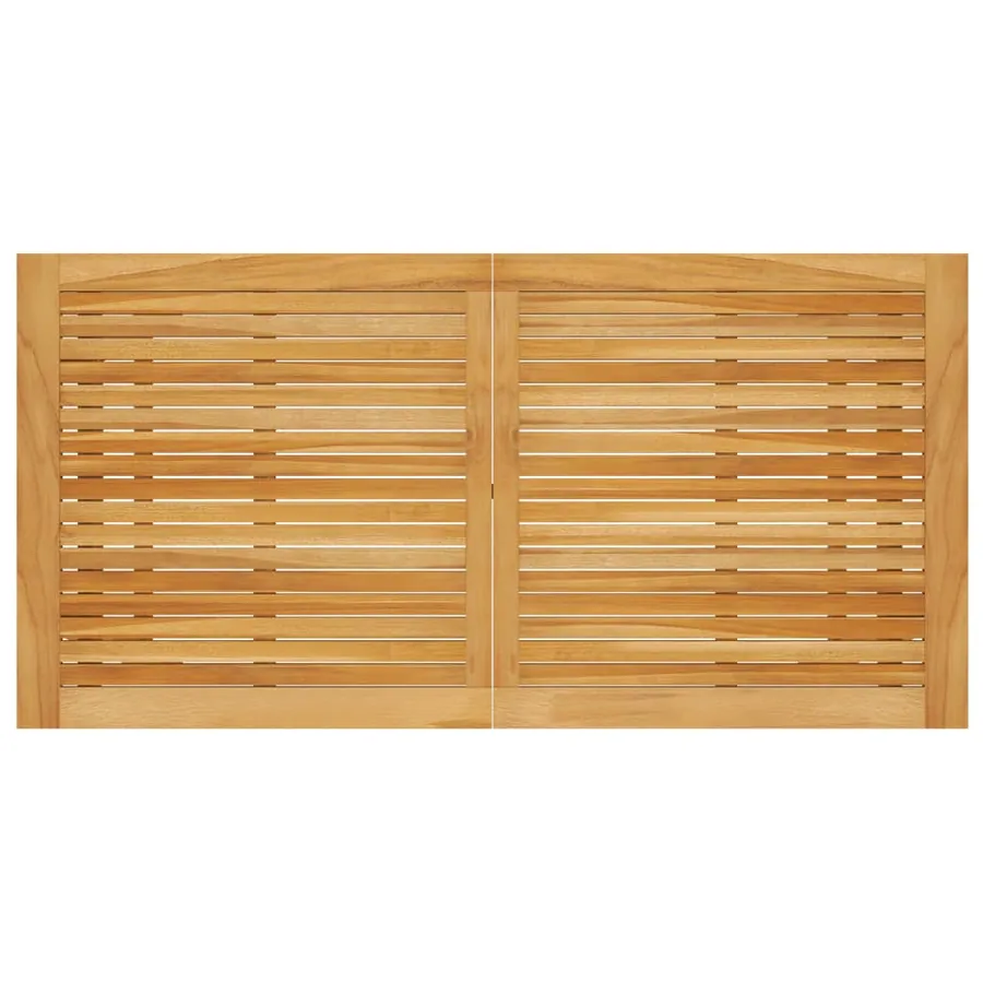 Ensemble à manger de jardin 5 pcs Noir - 9