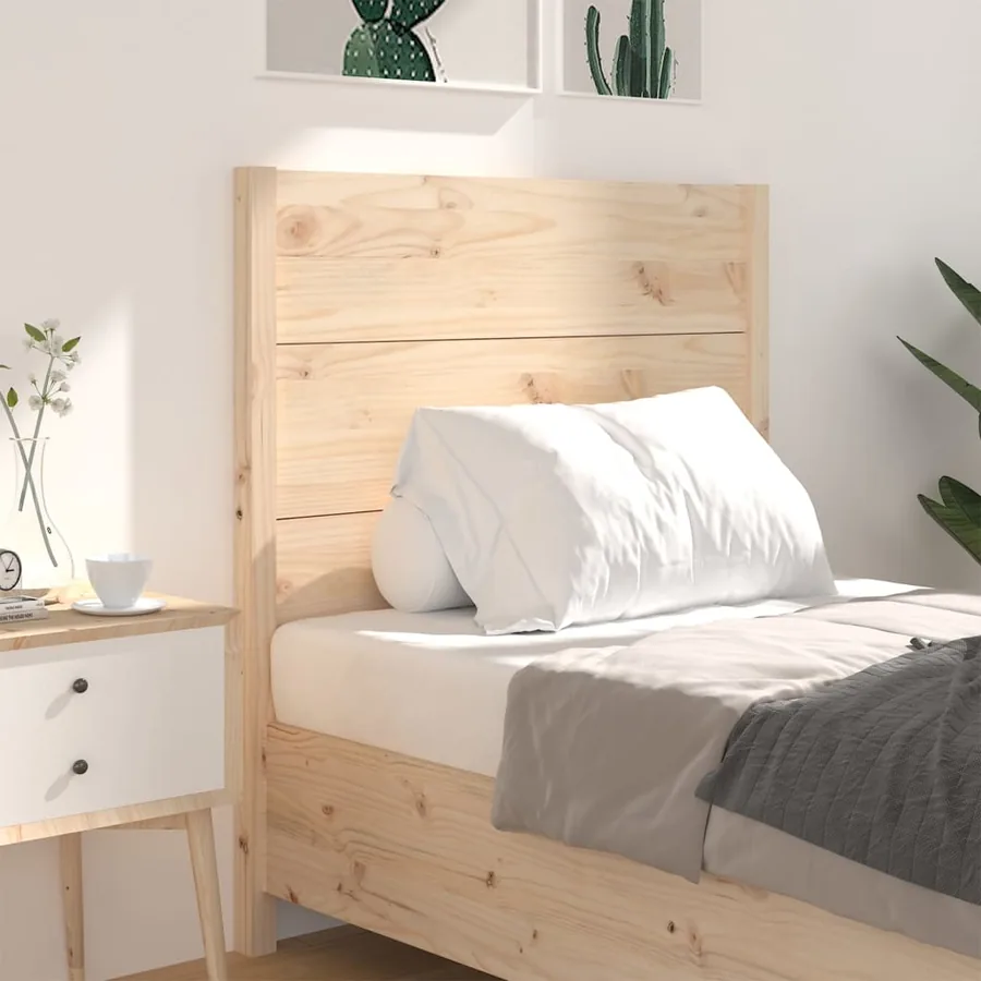 Tête de lit 106x4x100 cm Bois massif de pin - 3