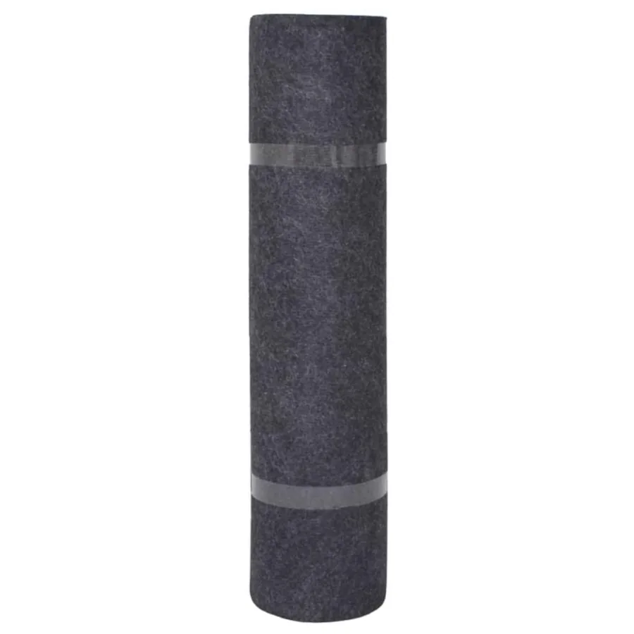 Tapis Anthracite 1,2 x 20 m Polyester - 3