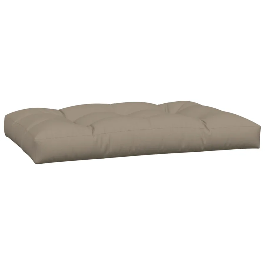 Coussins de palette 5 pcs taupe tissu - 6