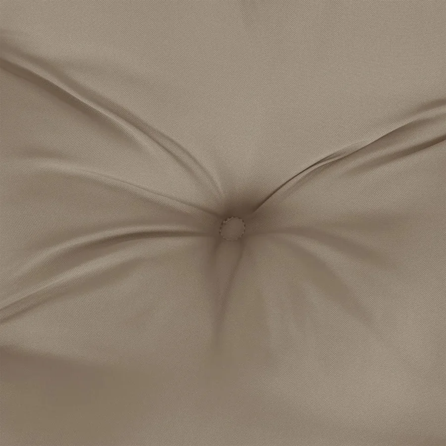 Coussins de palette 5 pcs taupe tissu - 7