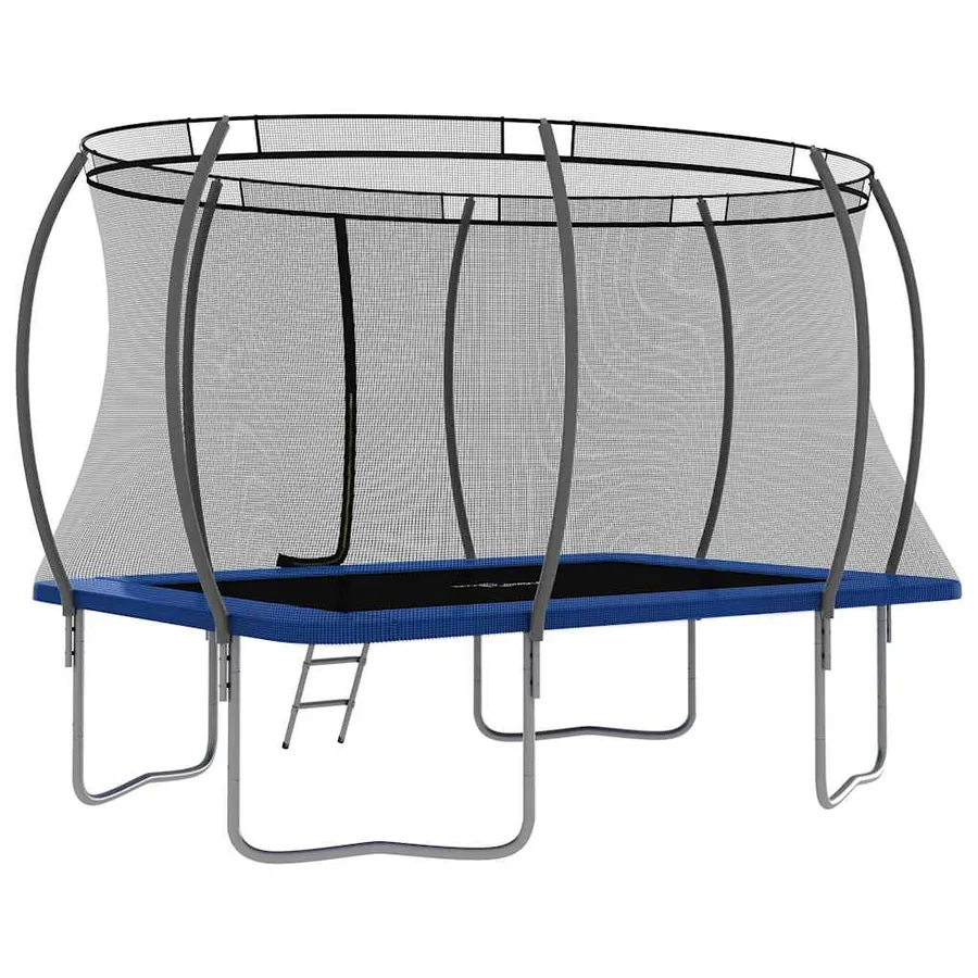 Ensemble de trampoline rectangulaire 335x244x90 cm 150 kg - 4