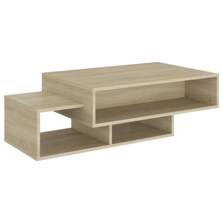 Table basse Chêne sonoma 105x55x32 cm Bois d’ingénierie - 2
