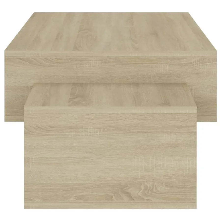 Table basse Chêne sonoma 105x55x32 cm Bois d’ingénierie - 6