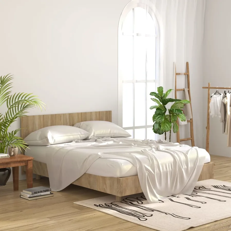 Tête de lit Chêne sonoma 160x1,5x80 cm Bois d'ingénierie - 3