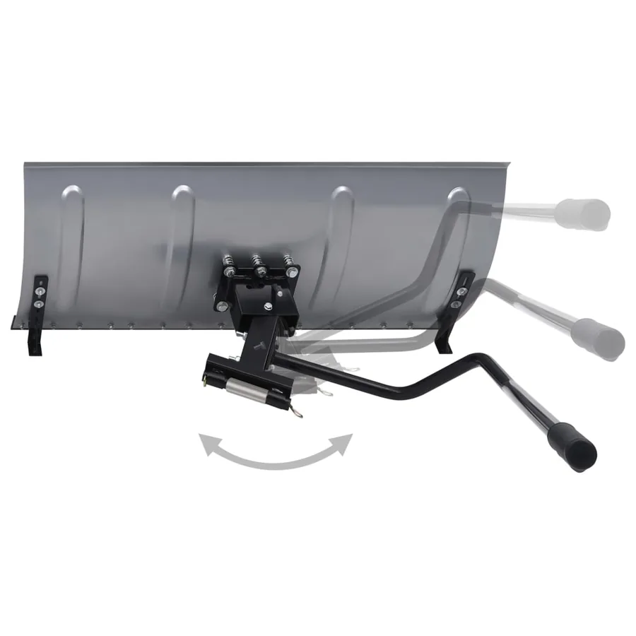 Pare-neige pour tondeuse à gazon avec adaptateur 100 cm - 5