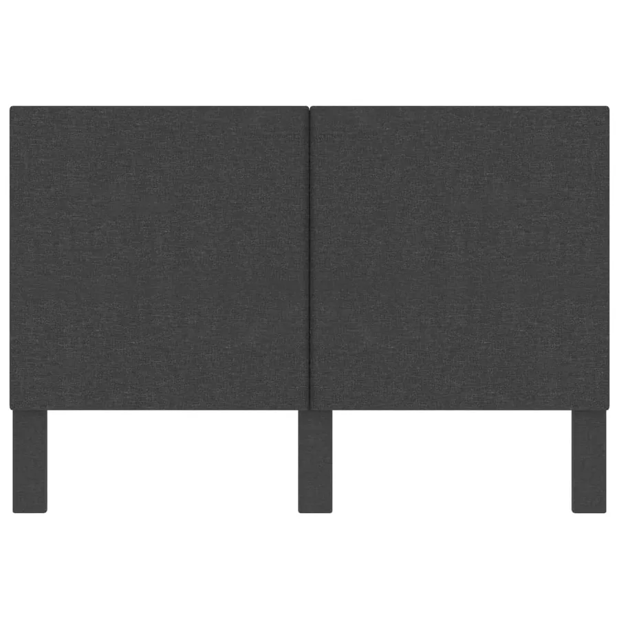 Tête de lit Gris foncé Tissu 180x200 cm - 4