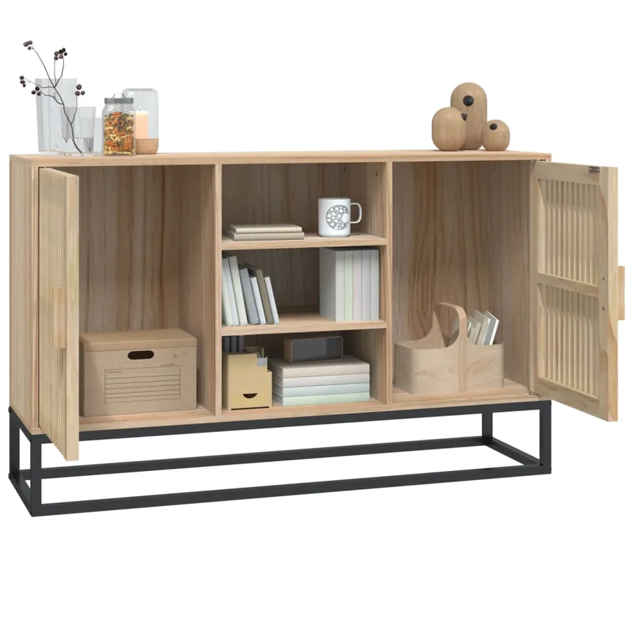 Buffet 105x30x65 cm bois d'ingénierie - 4