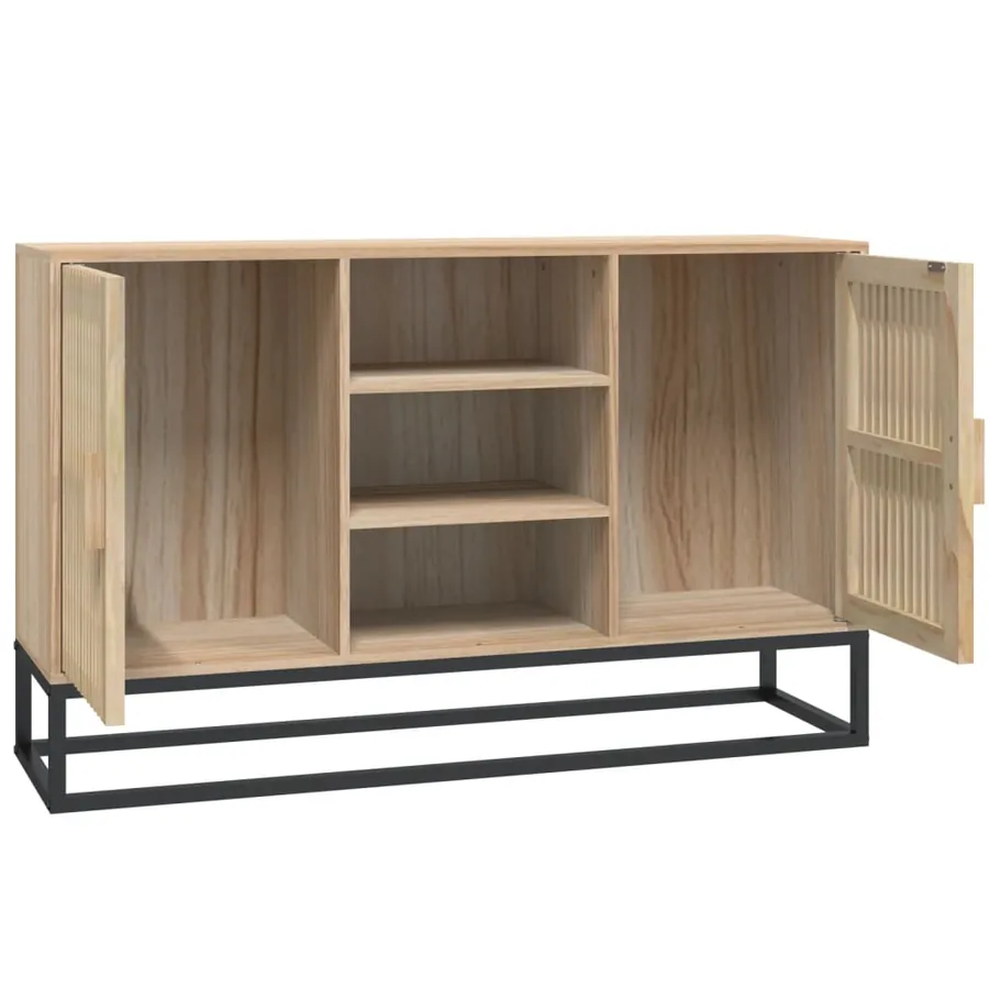 Buffet 105x30x65 cm bois d'ingénierie - 7