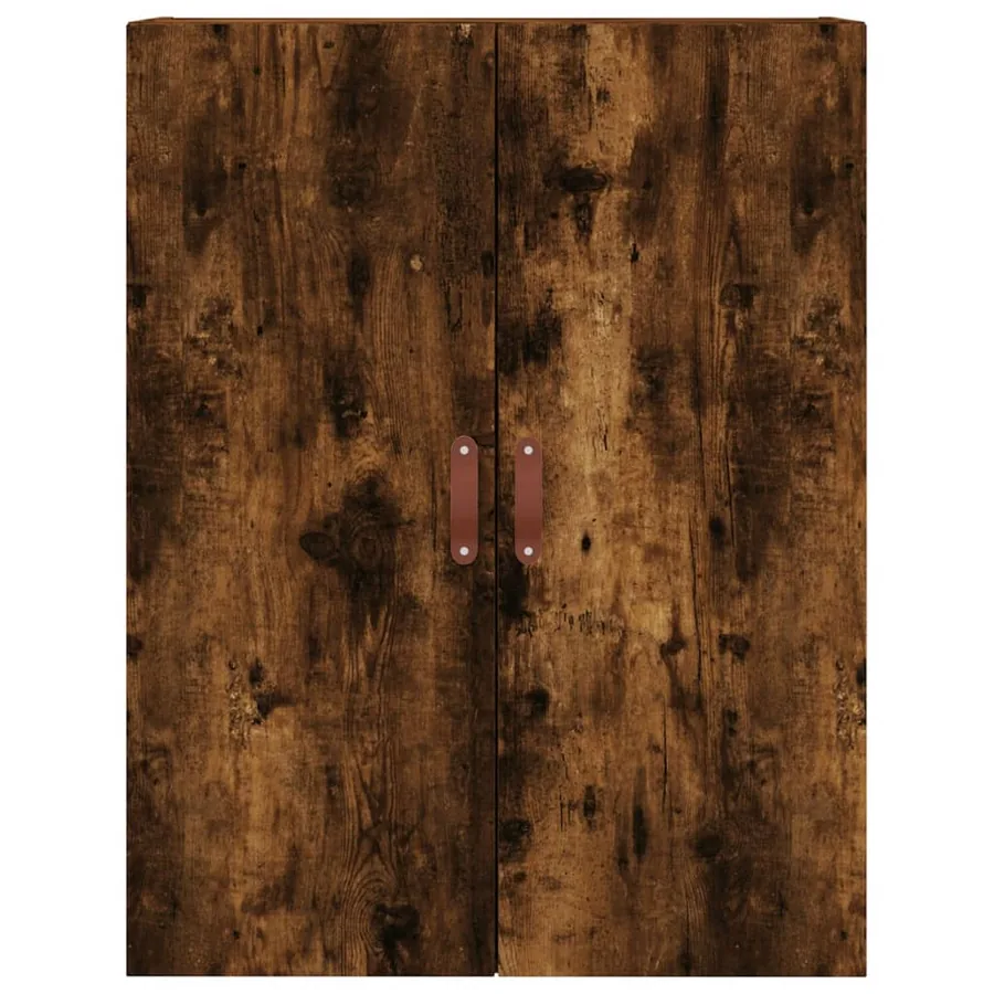 Armoire murale chêne fumé 69,5x34x90 cm - 7
