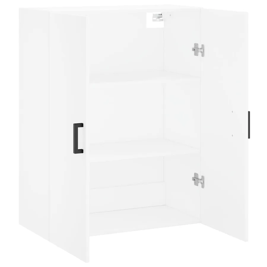 Armoire murale blanc 69,5x34x90 cm - 6