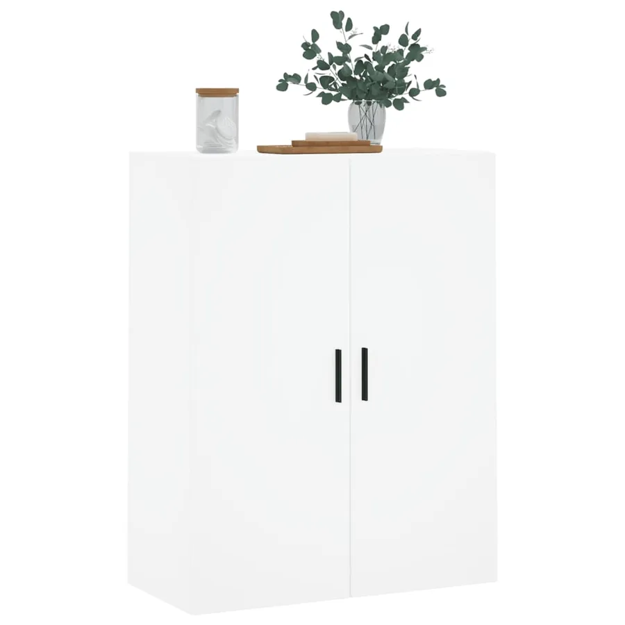 Armoire murale blanc 69,5x34x90 cm - 4