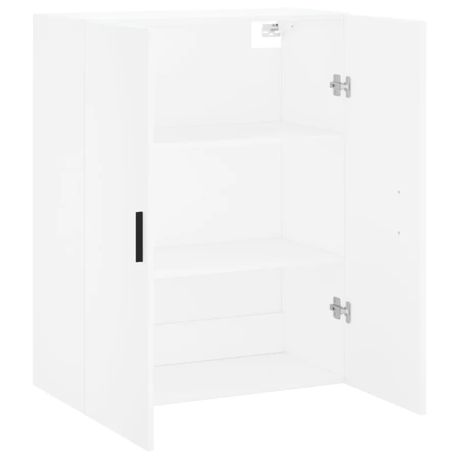 Armoire murale blanc 69,5x34x90 cm - 6