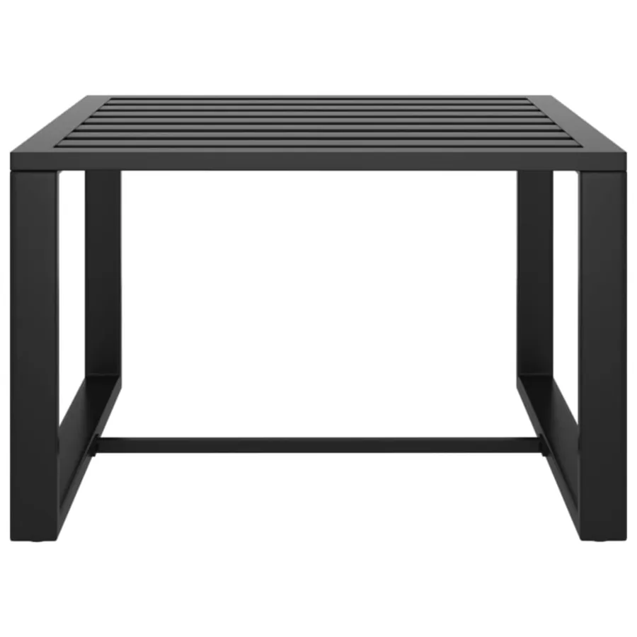 Salon de jardin 6 pcs avec coussins Aluminium Anthracite - 8