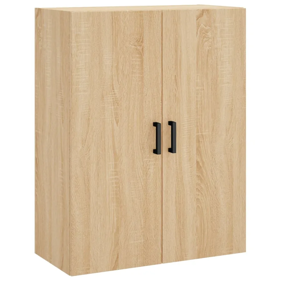 Buffet haut Chêne sonoma 69,5x34x180 cm Bois d'ingénierie - 5