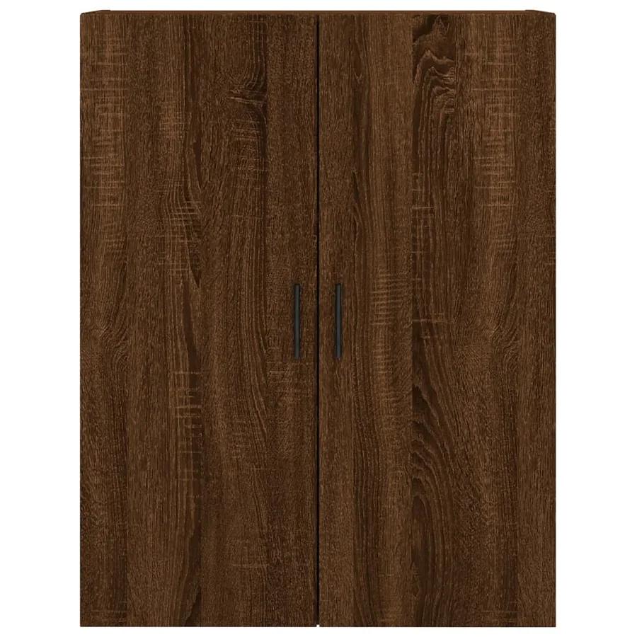 Armoire murale chêne marron 69,5x34x90 cm - 7