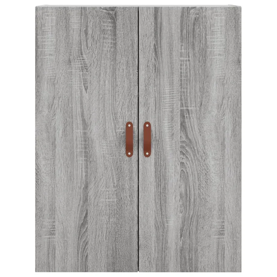 Armoires murales 2 pcs sonoma gris 69,5x34x90 cm - 6