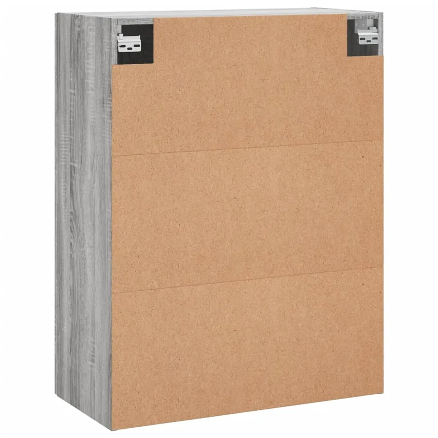 Armoires murales 2 pcs sonoma gris 69,5x34x90 cm - 8
