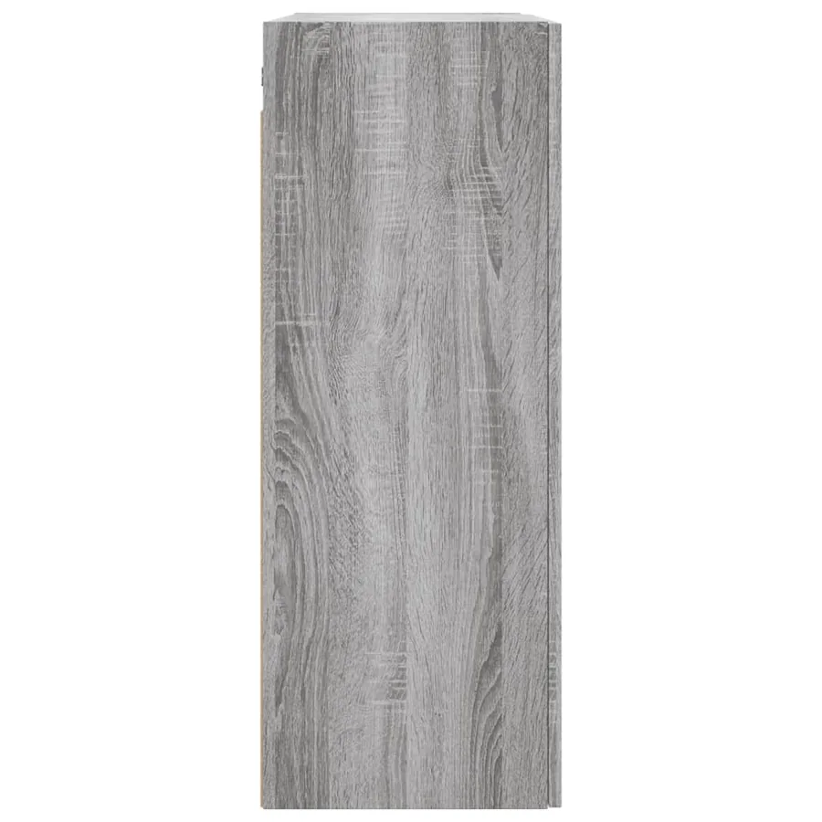 Armoires murales 2 pcs sonoma gris 69,5x34x90 cm - 7