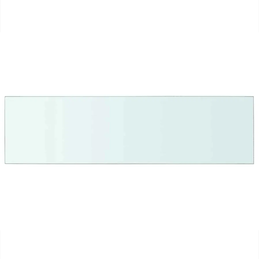Panneaux d'étagère 2 pcs Verre Transparent 90 x 25 cm - 3