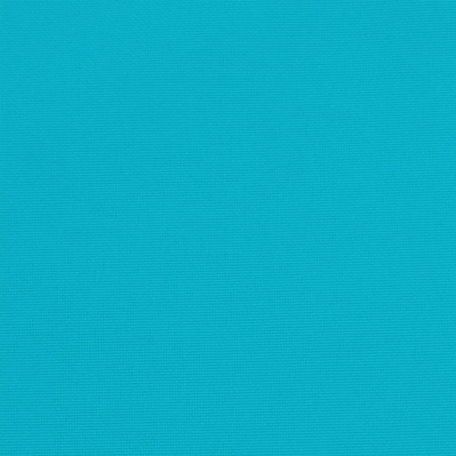 Coussin de palette turquoise 80x80x12 cm tissu - 9