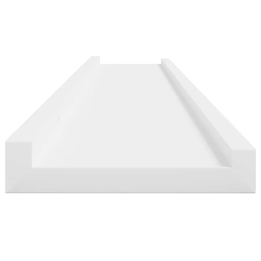 Étagères murales 4 pcs Blanc 100x9x3 cm - 6