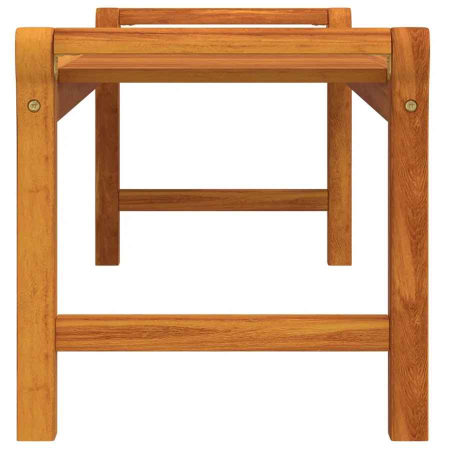 Table basse 100x50x50 cm Bois d'acacia massif - 4