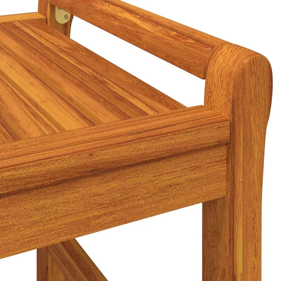 Table basse 100x50x50 cm Bois d'acacia massif - 6