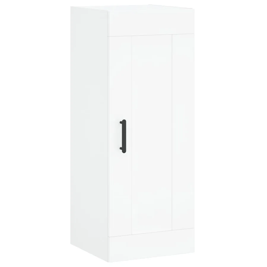 Armoire murale blanc 34,5x34x90 cm bois d'ingénierie - 2