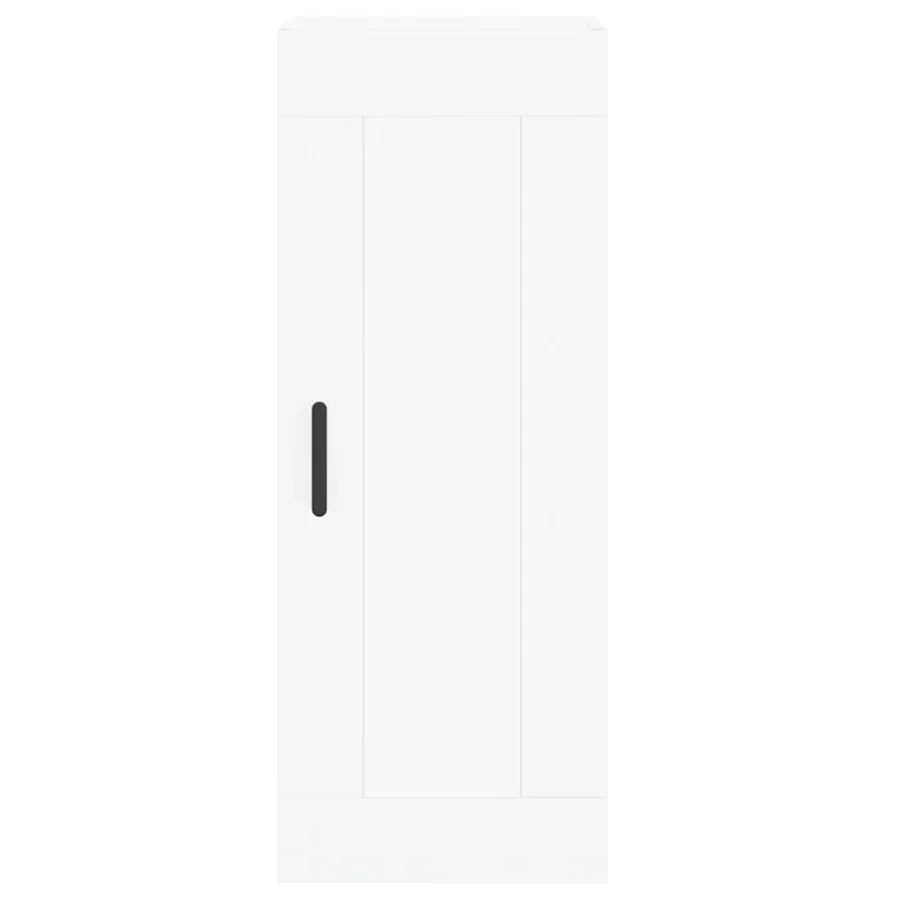 Armoire murale blanc 34,5x34x90 cm bois d'ingénierie - 7