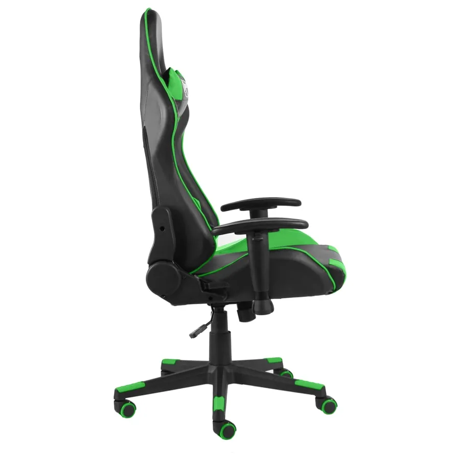 Chaise de jeu pivotante Vert PVC - 3