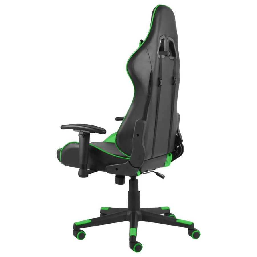Chaise de jeu pivotante Vert PVC - 4
