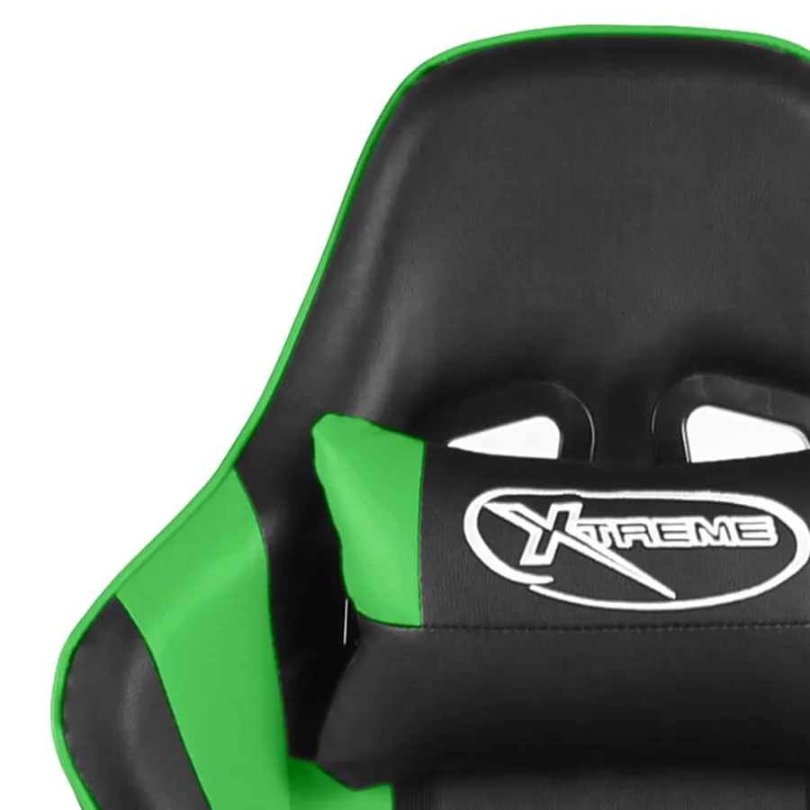 Chaise de jeu pivotante Vert PVC - 7