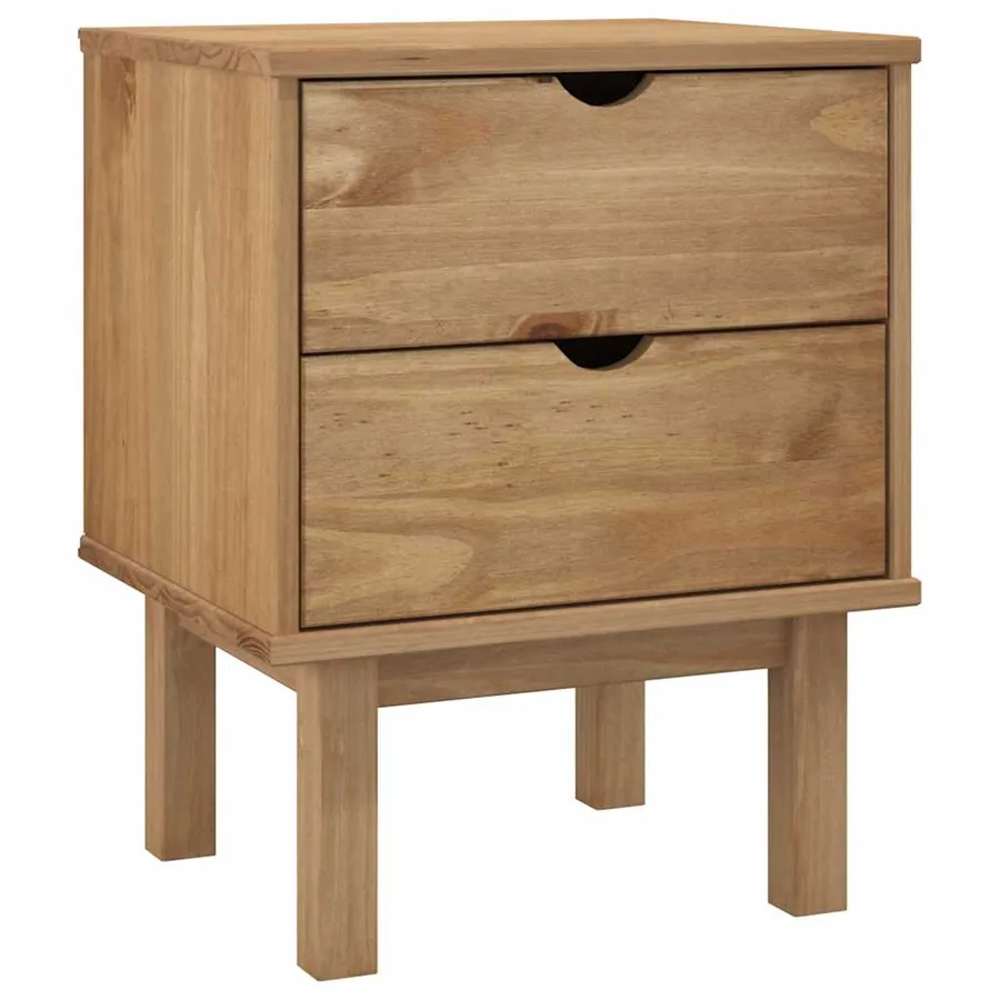 Table de chevet OTTA 45x39x57 cm bois de pin massif - 2