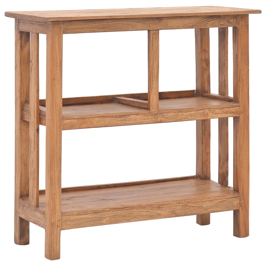 Table console bois d'acajou massif 69x28x70 cm - 8