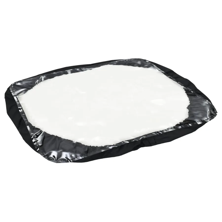 Distributeur de sel remorqué PVC et acier 125 x 74 x 79 cm 45 L - 12