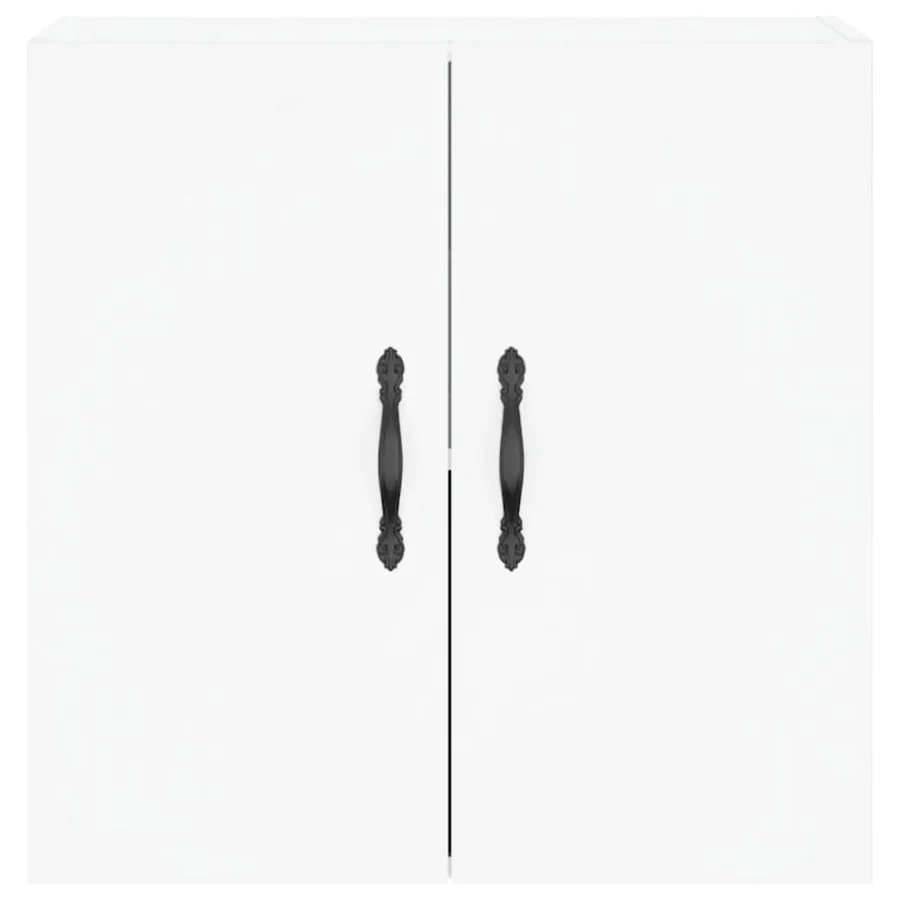 Armoire murale blanc 60x31x60 cm bois d'ingénierie - 5