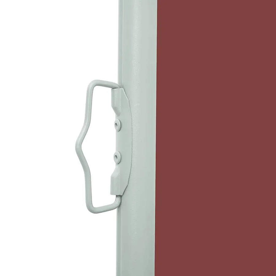 Auvent latéral rétractable de patio 140x500 cm Marron - 4