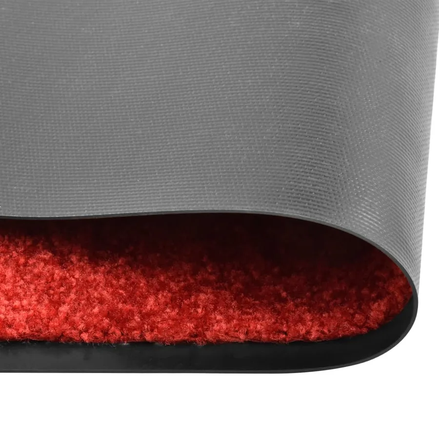 Paillasson lavable Rouge 60x180 cm - 2